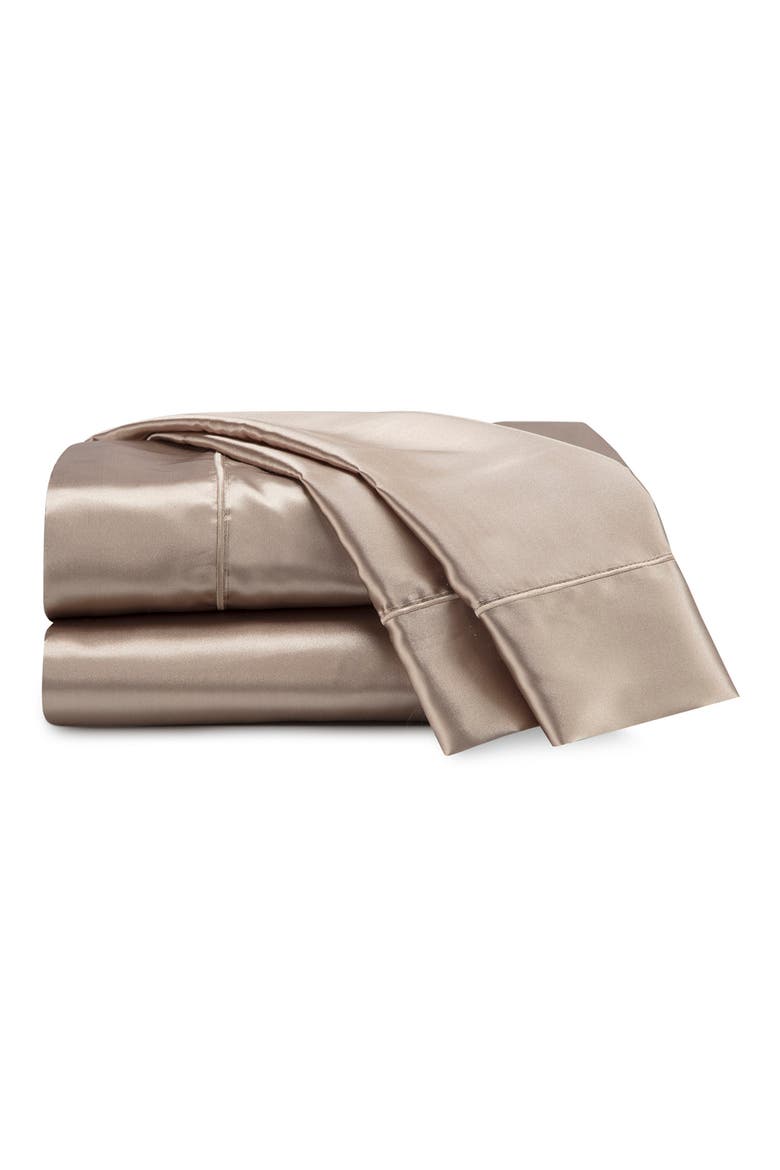 Elegance Satin Sheet Set, Main, color, CHAMPAGNE
