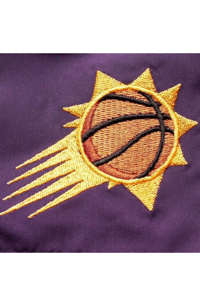 G-III SPORTS BY CARL BANKS Men's G-III Sports by Carl Banks Purple/Orange Phoenix Suns Sand Beach Volley Swim Shorts, Alternate, color, Purple