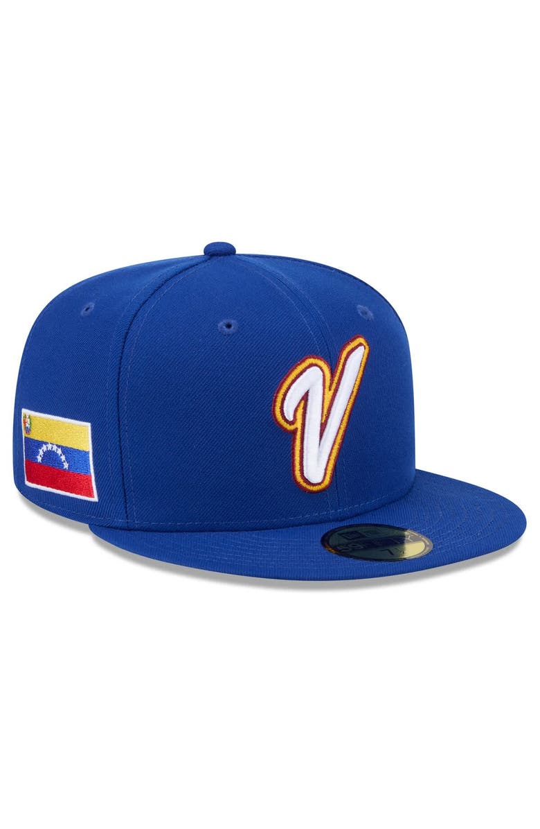 New Era Men's New Era  Royal Venezuela Baseball 2026 World Baseball Classic 59FIFTY Fitted Hat, Main, color, Royal