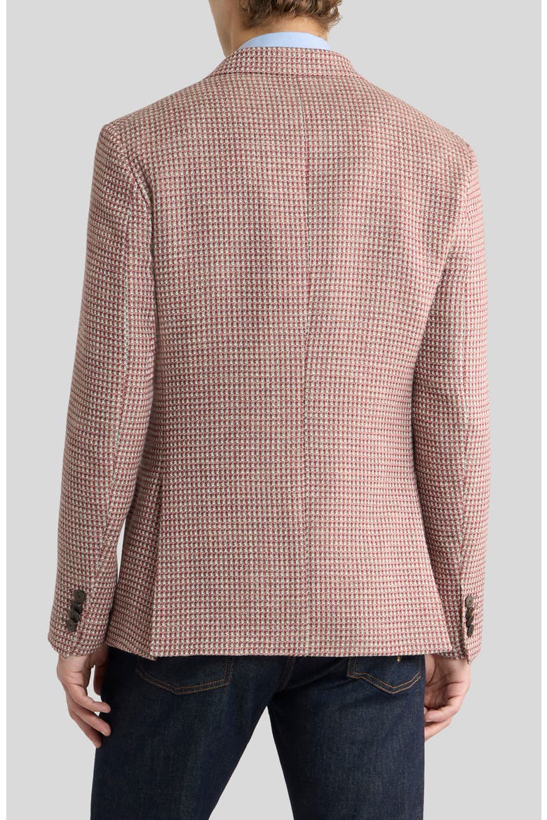 Roma Textured Cotton & Linen Sport Coat, Alternate, color, MULTICOLOUR
