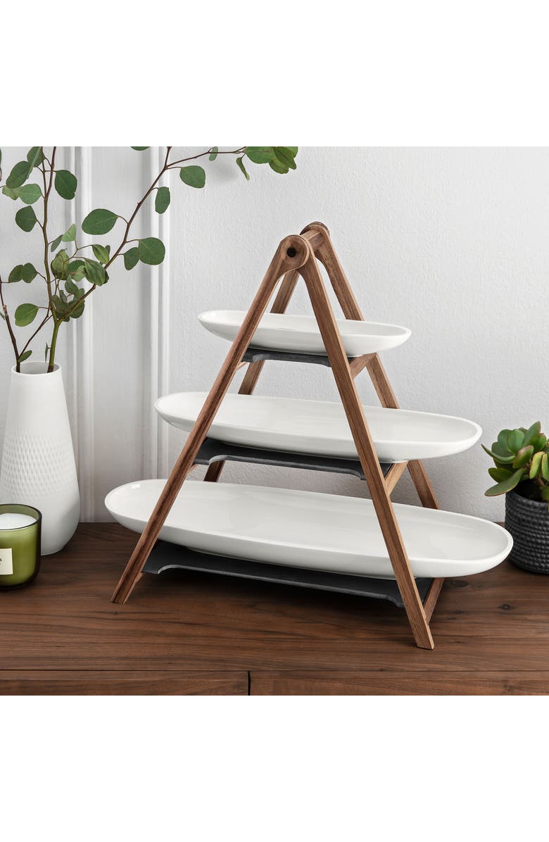 Villeroy & Boch Artesano Original Eye Catcher Centerpiece Set of 4 pieces, Alternate, color, White