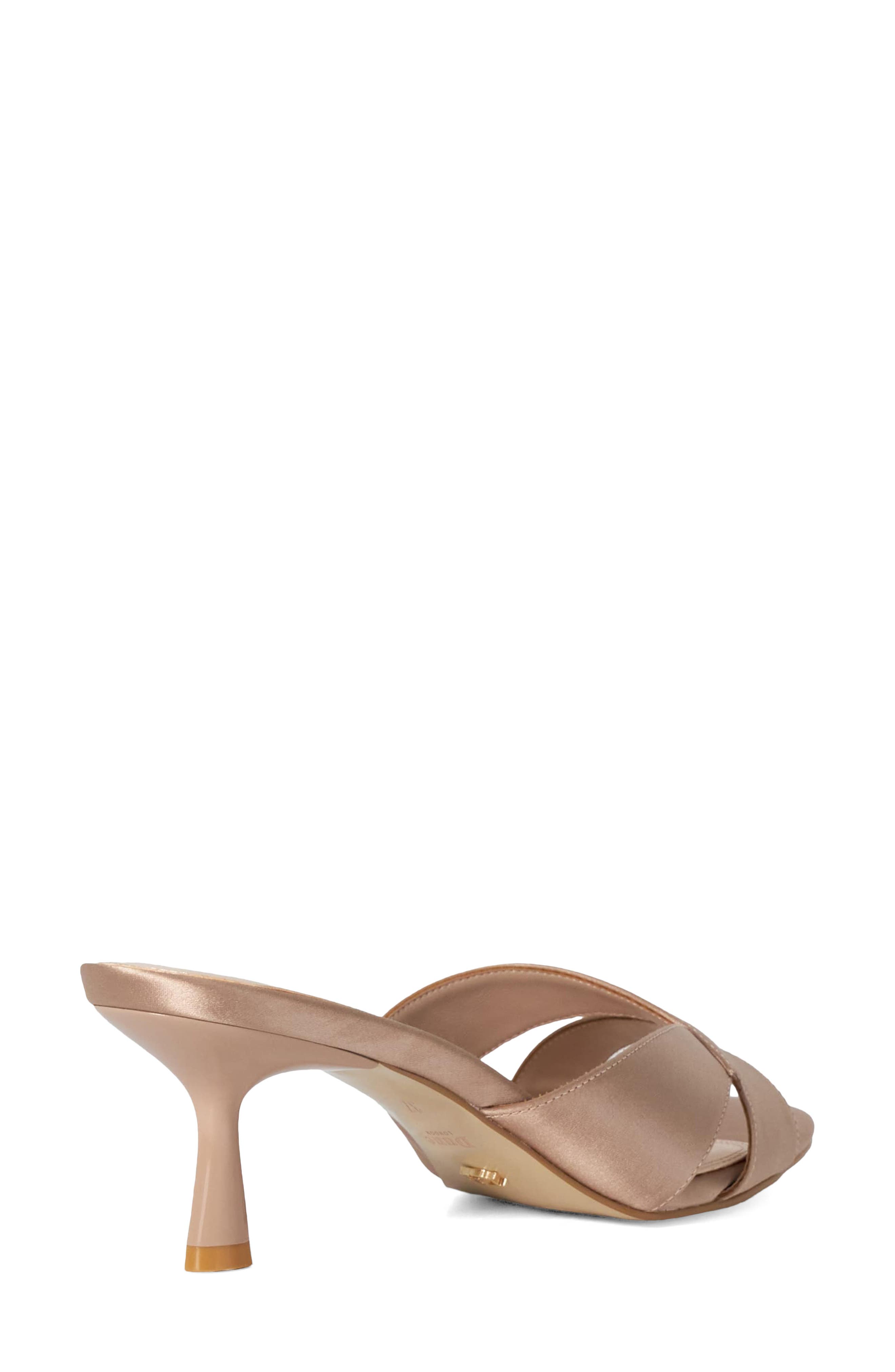 Monette Slide Sandal, Alternate, color, MINK FABRIC
