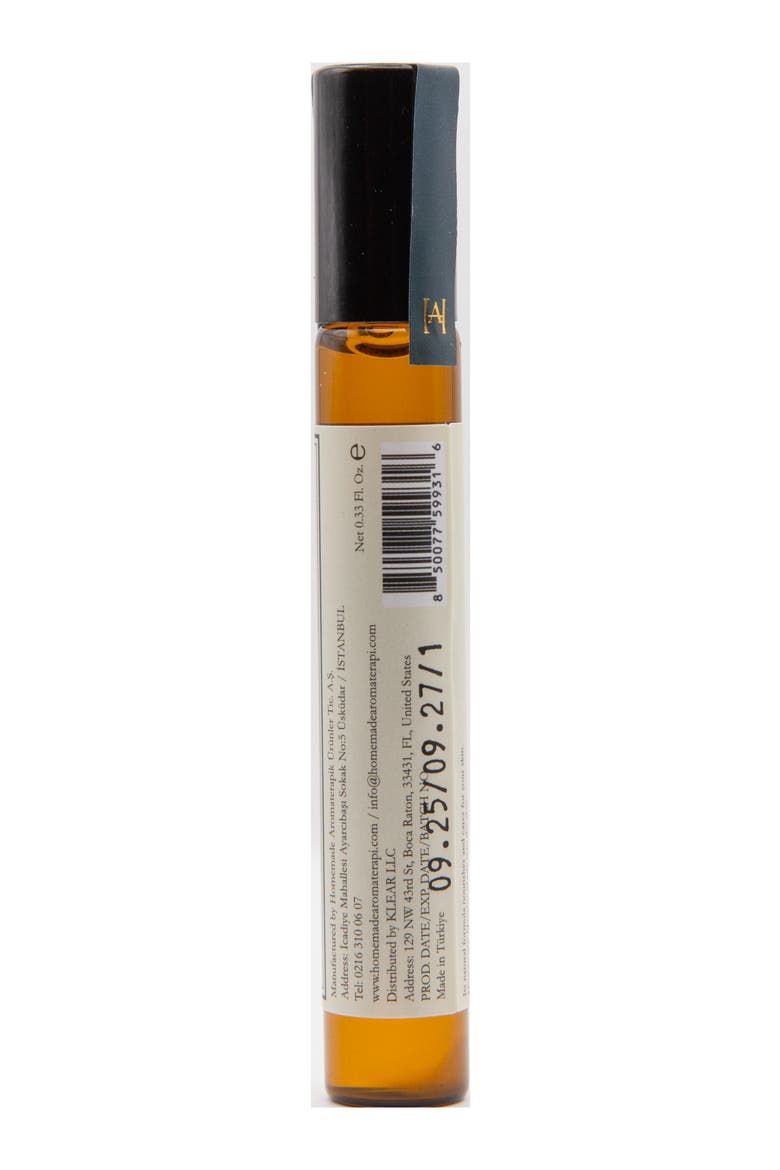Calming Relaxing Lavender Vetiver Roll On Massage Oil, Alternate, color, Golden