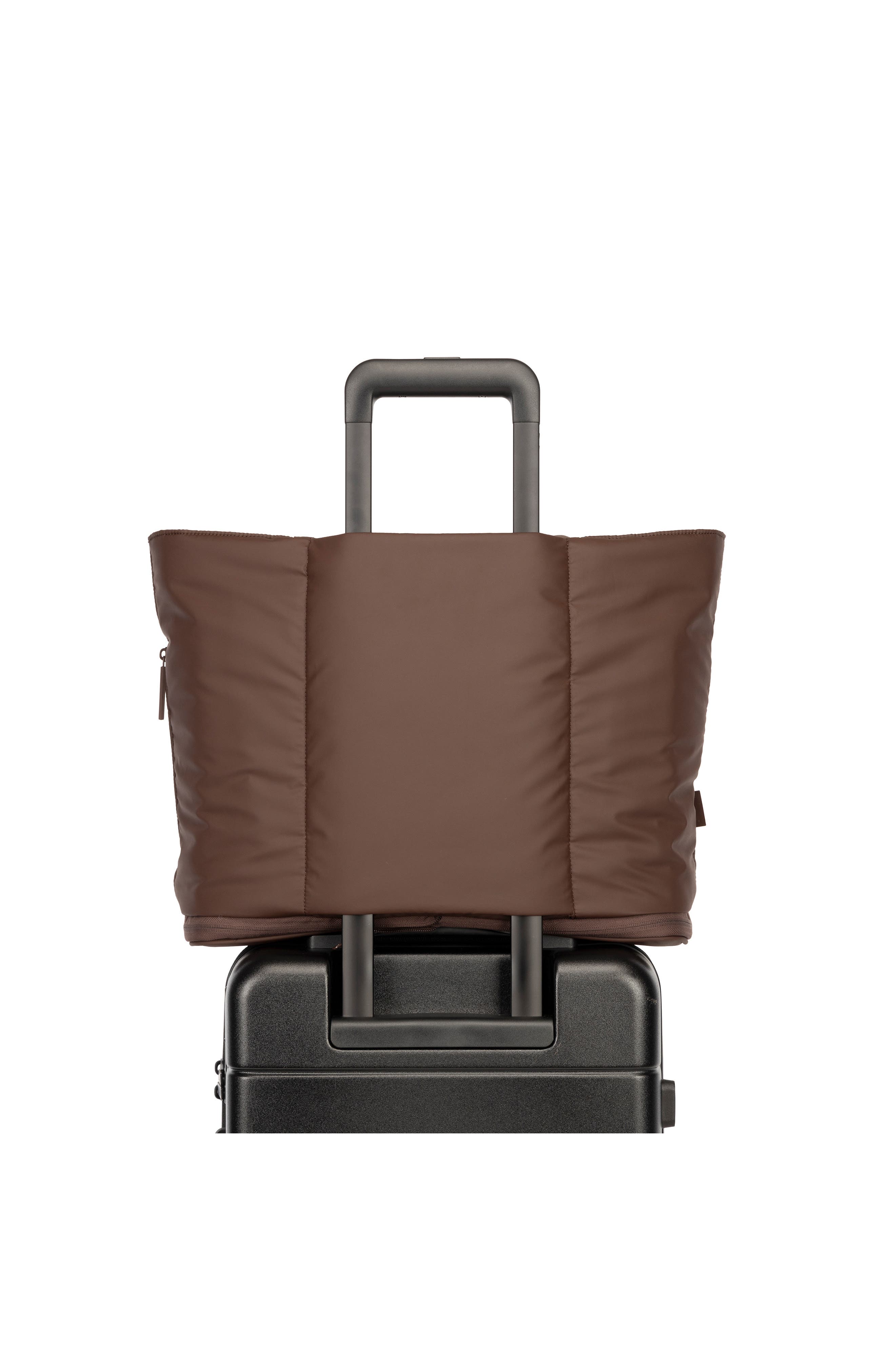 Luka Expandable Tote Bag, Alternate, color, WALNUT
