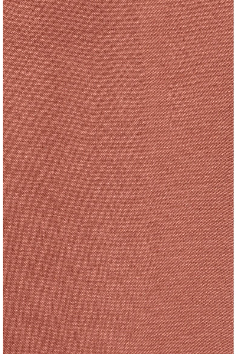 Linen Blend Blazer, Alternate, color, RUST