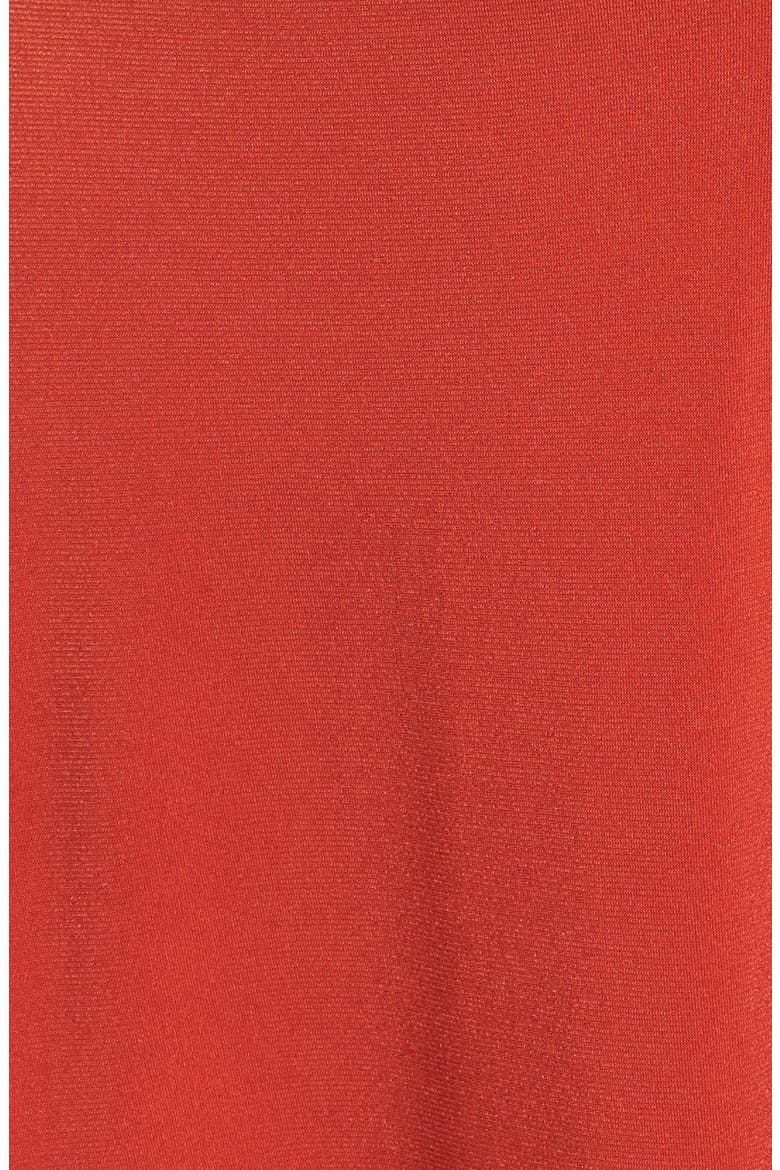 Cinch Front Dress, Alternate, color, RED PERSIMMON