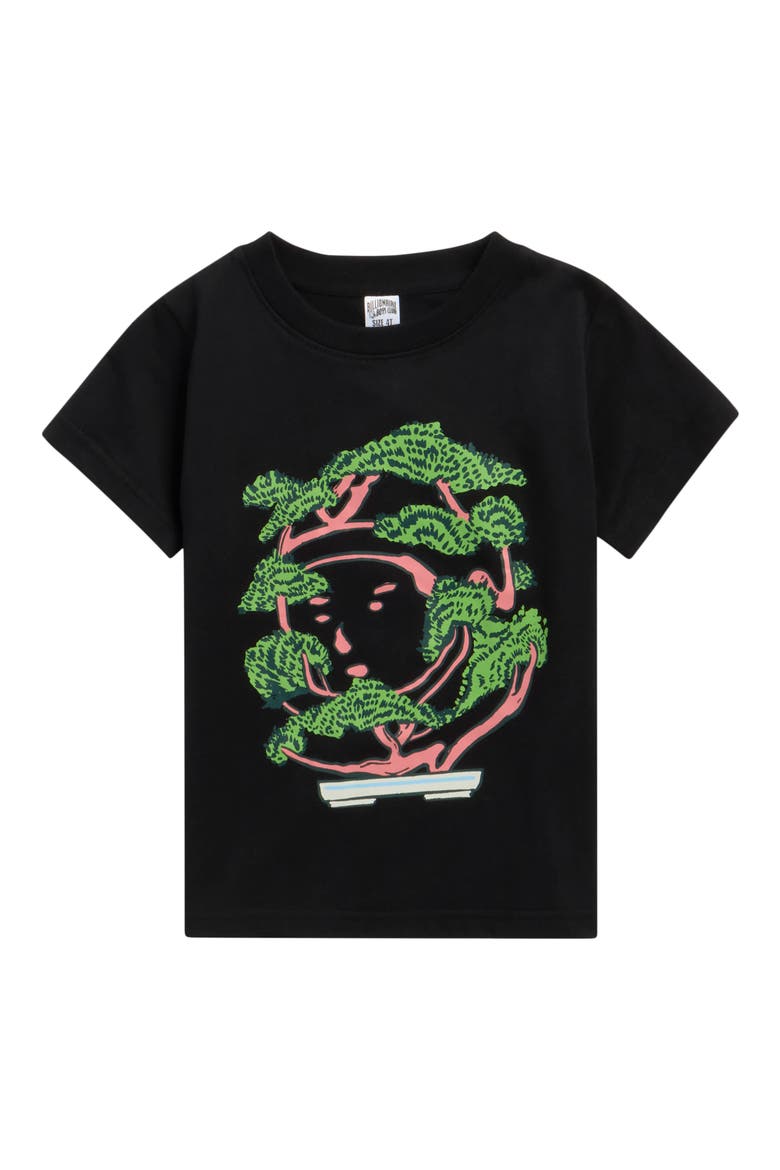 Kids' Bonsai Cotton Graphic T-Shirt, Main, color, BLACK