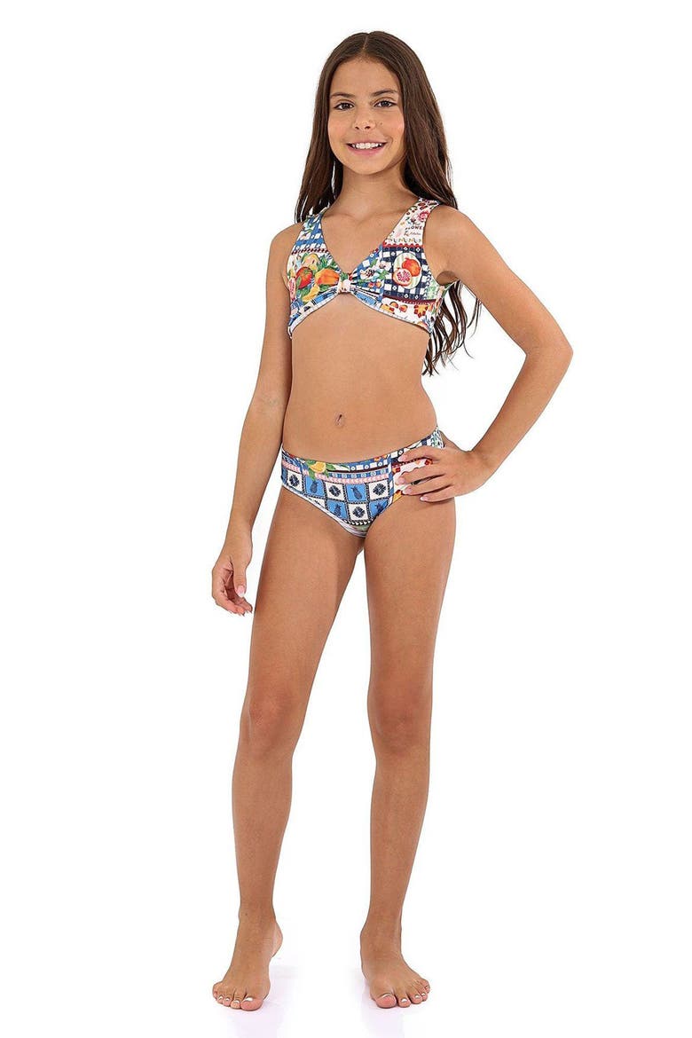 Kids' Paz Two-Piece Swimsuit, Alternate, color, MULTICOLOR