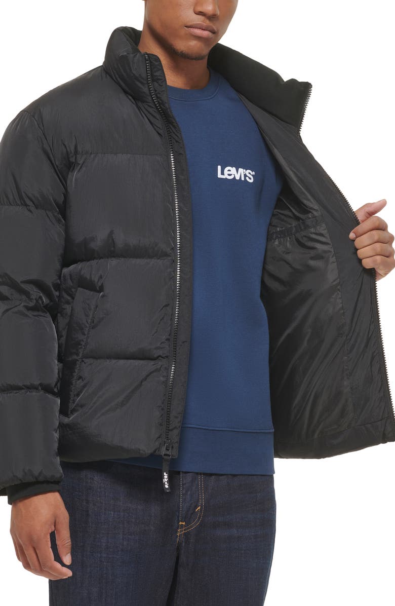 Levi's<sup>®</sup> Stand Collar Puffer Jacket, Alternate, color, 