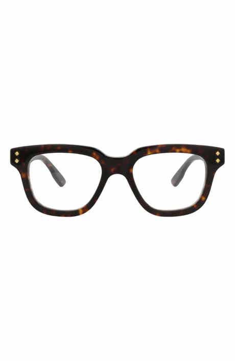 Gucci 50mm Square Optical Frames