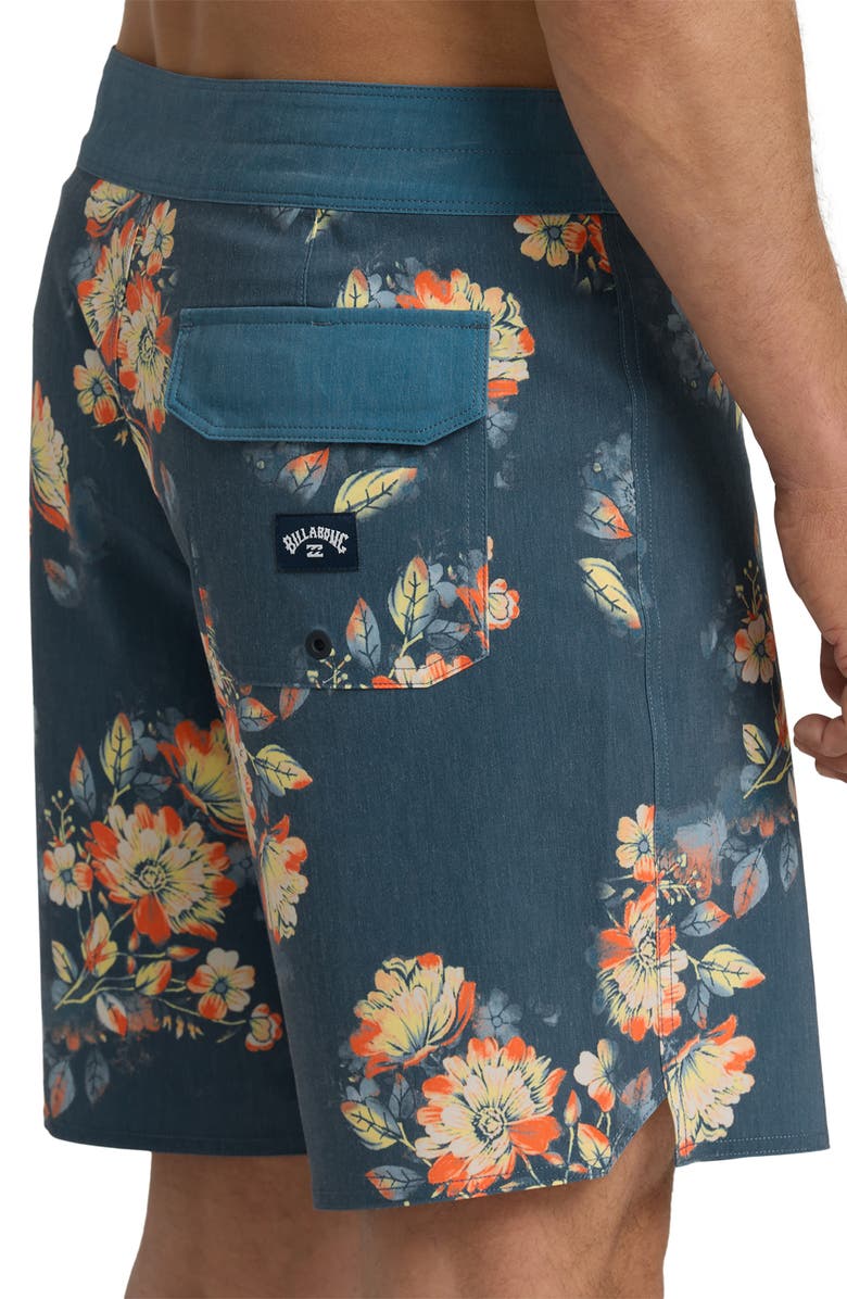 Billabong Good Times Pro Board Shorts, Alternate, color, Dark Denim