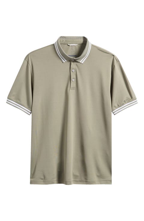 Thatcher Tipped Performance Polo