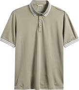 Swannies Thatcher Tipped Performance Polo