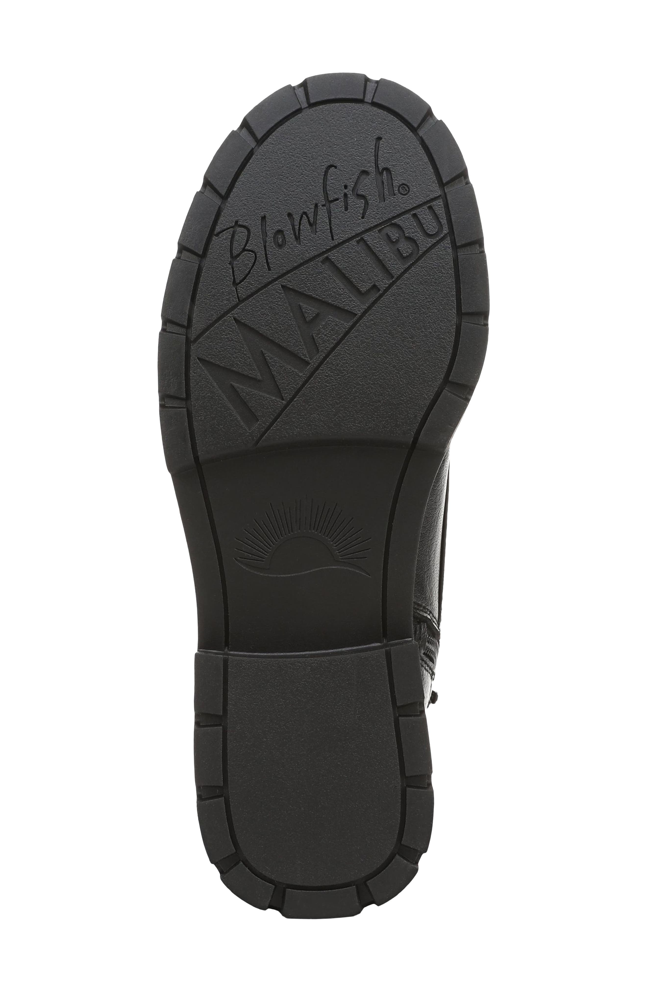 Del Mar Faux Leather Bootie, Alternate, color, BLACK FAUX LEATHER