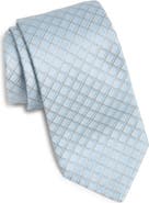 Canali Geometric Silk Tie