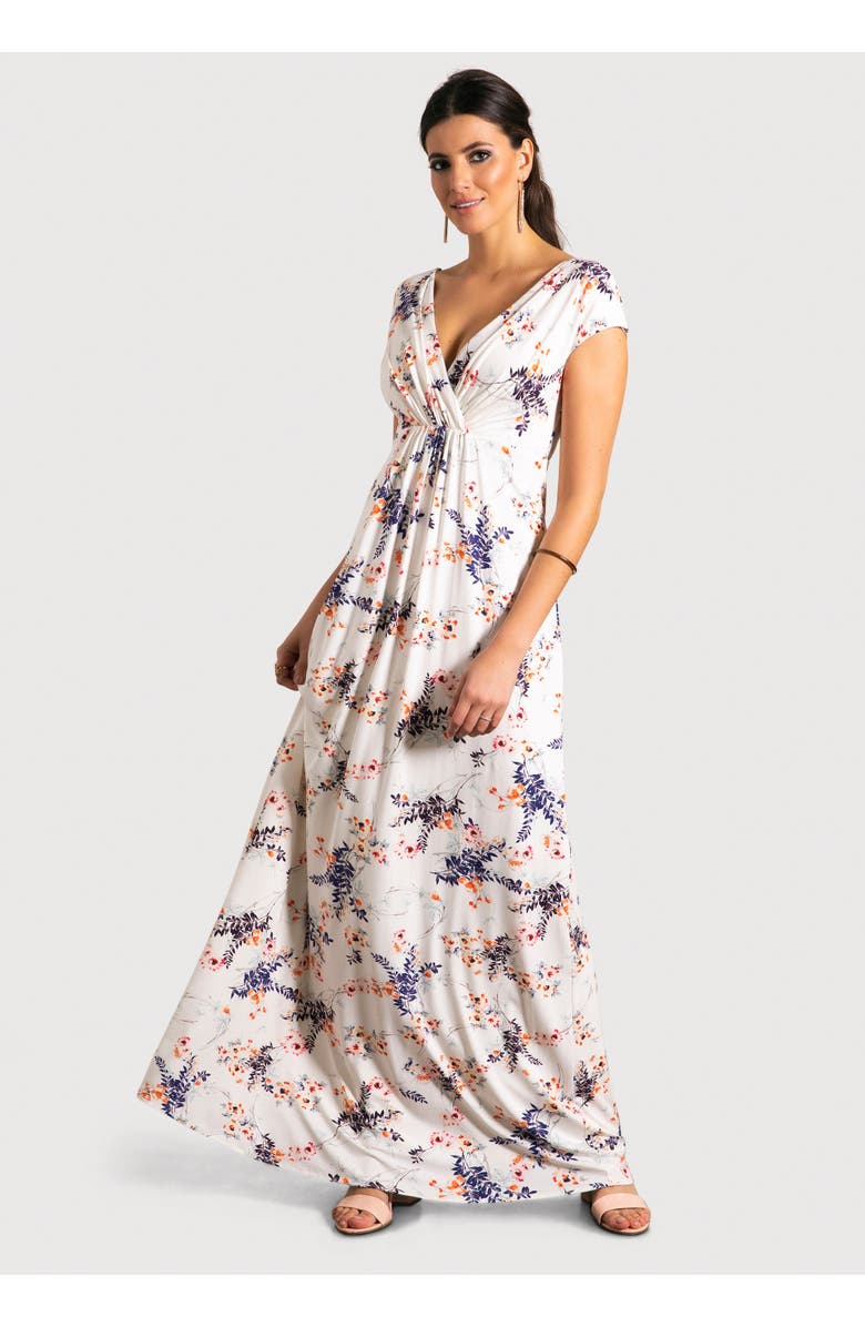 Alie Street London Sophia Maxi Dress, Main, color, Japanese Garden