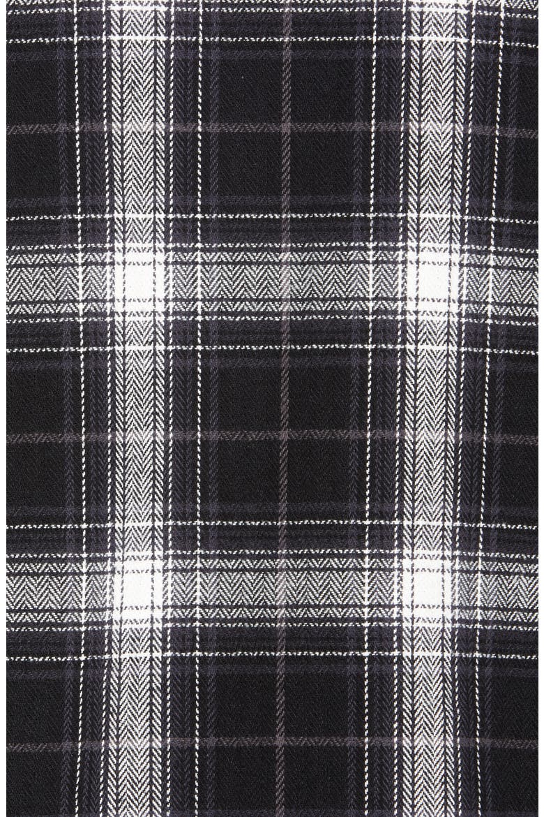 Heritage Plaid Jacket, Alternate, color, BLACK/ WHITE