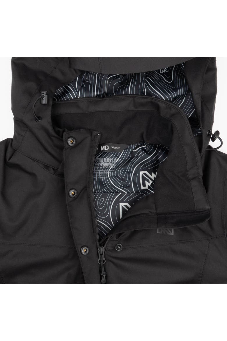 Denali Women's Heated Waterproof Snow Jacket, Alternate, color, Black