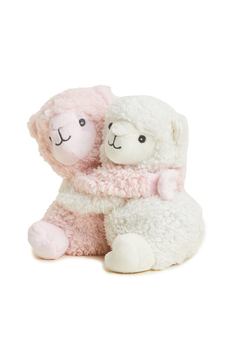 Warmies Llama Hugs Plush Toy, Main, color,