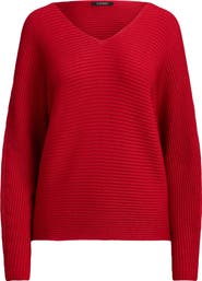 Lauren Ralph Lauren Ottoman Stitch Dolman Sleeve Sweater