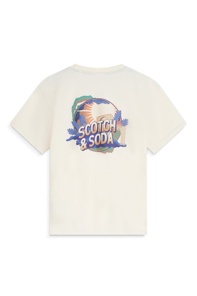 Kids' Relaxed Fit Graphic T-Shirt, Alternate, color, EGGNOG