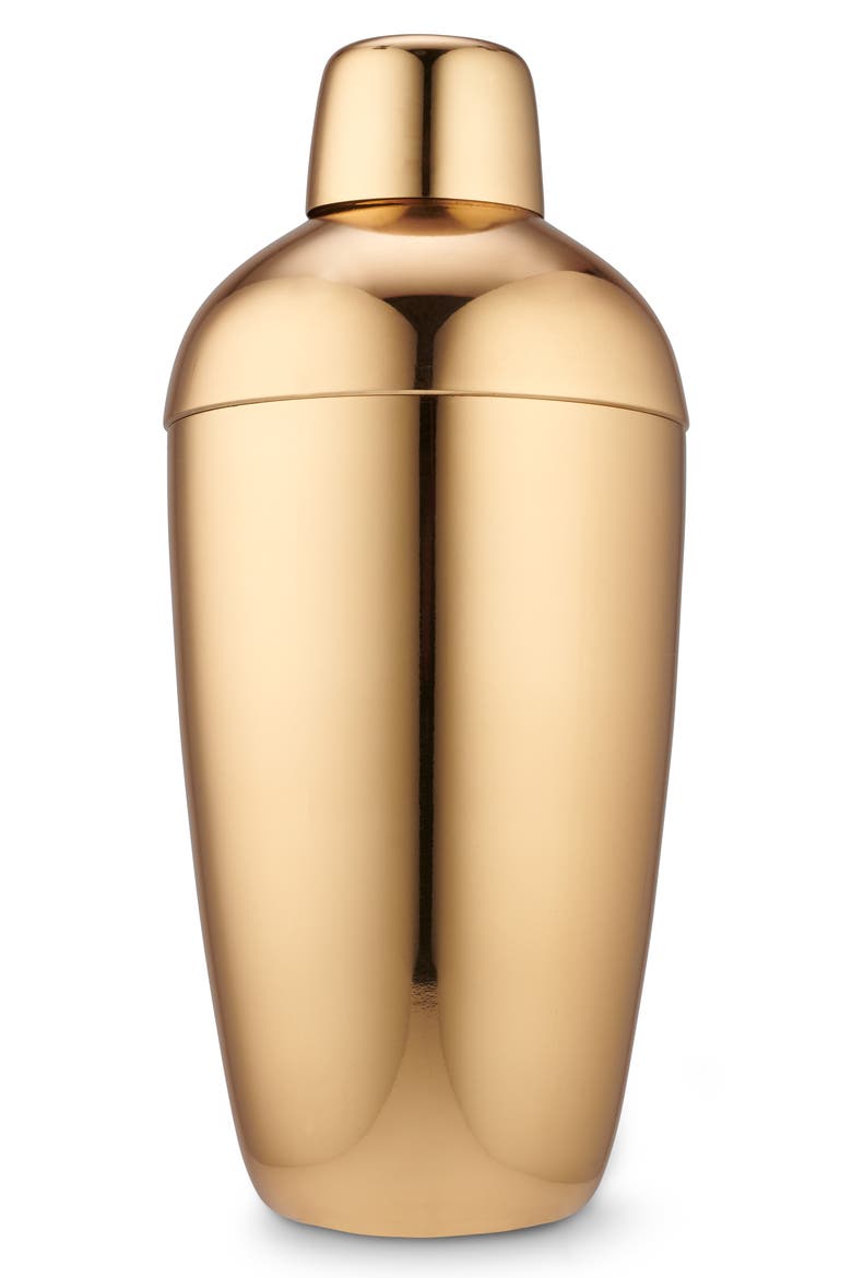 Fausto Shaker & Jigger Set, Main, color, GOLD