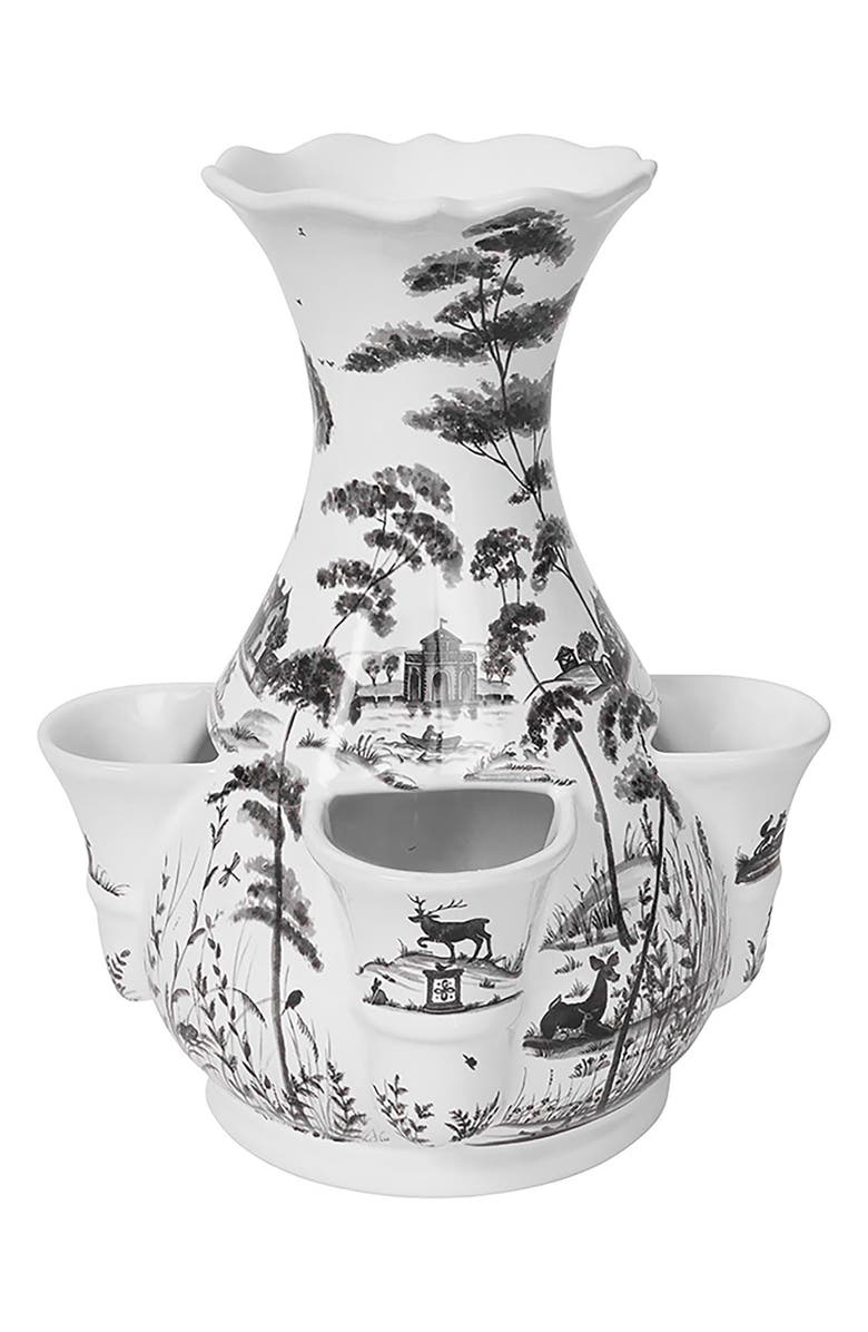 Juliska Country Estate 11" Tulip Vase, Alternate, color, Flint Grey