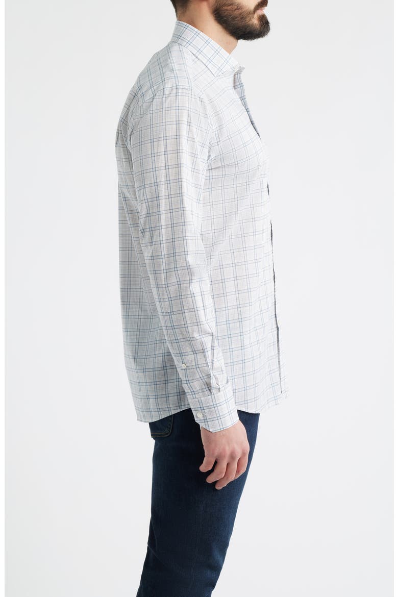Crown Crafted Pietro Cotton Poplin Button-Up Shirt, Alternate, color, BRITISH GREY