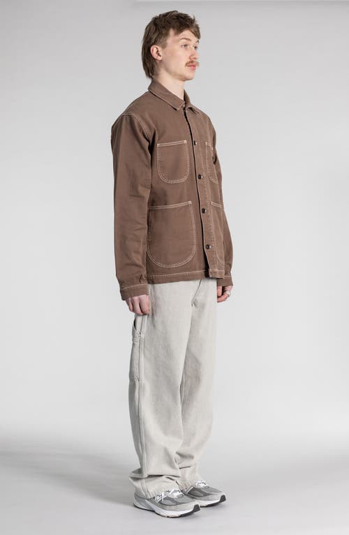 Stan Ray Coverall Jacket In Shale Duck