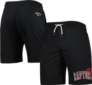 TOMMY JEANS Men's Tommy Jeans Black Toronto Raptors Mike Mesh Basketball Shorts