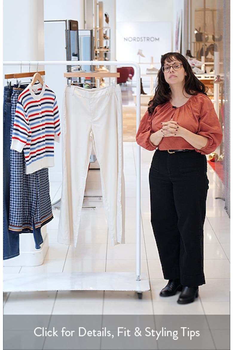 Tencel Lyocell Blend Wide Leg Pants video