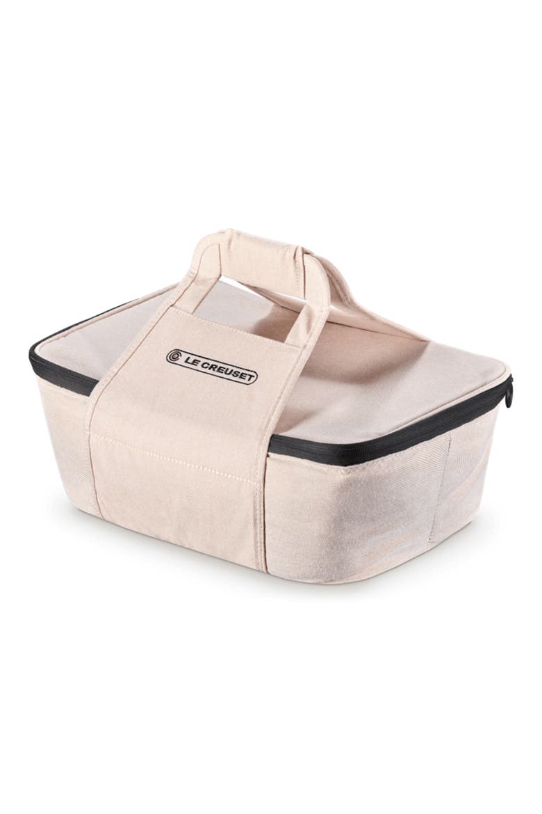 Canvas Bakeware Tote, Alternate, color, ECRU
