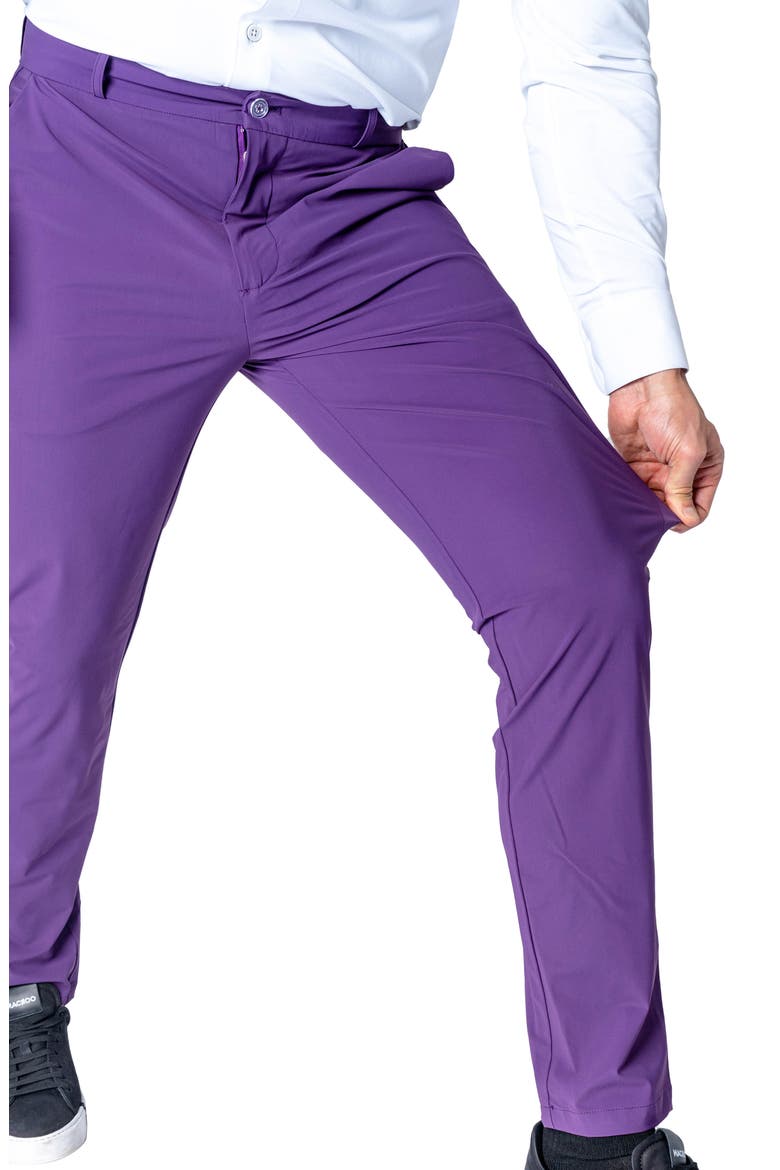 Slim Fit Pants, Alternate, color, PURPLE