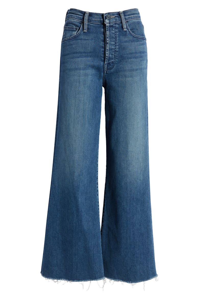 The Tomcat Roller Raw Hem Wide Leg Jeans, Alternate, color, LOVE ME TILL TOMORROW
