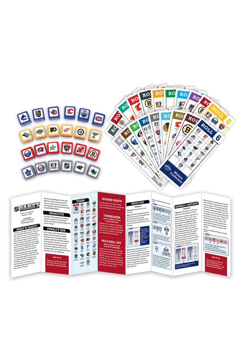 NHL - League Fanzy Dice Game, Alternate, color, Multicolor