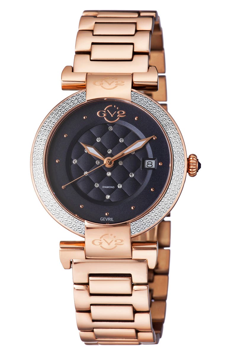 GV2 Women's GV2 Berletta Diamond Quartz Watch, 37mm - 0.0044 ctw, Main, color, 