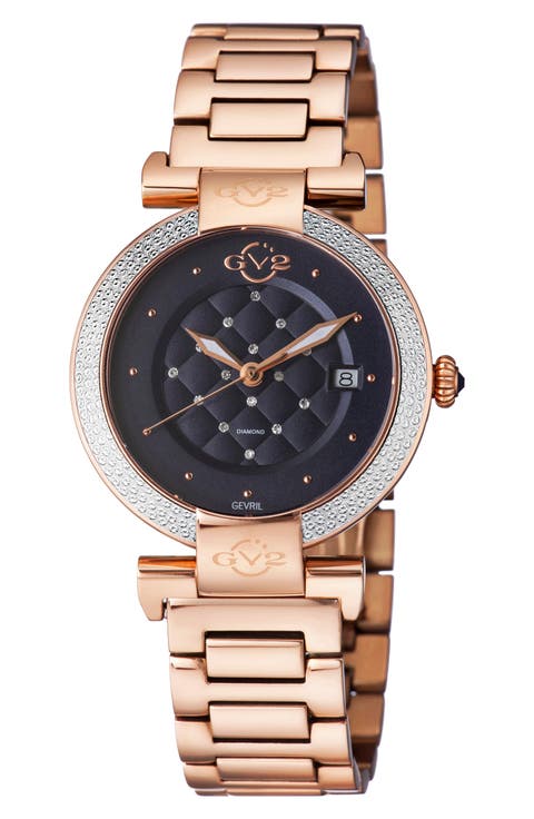 Women's GV2 Berletta Diamond Quartz Watch, 37mm - 0.0044 ctw