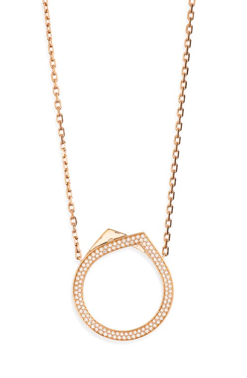 Repossi Antifer Long Pendant Necklace In Gold