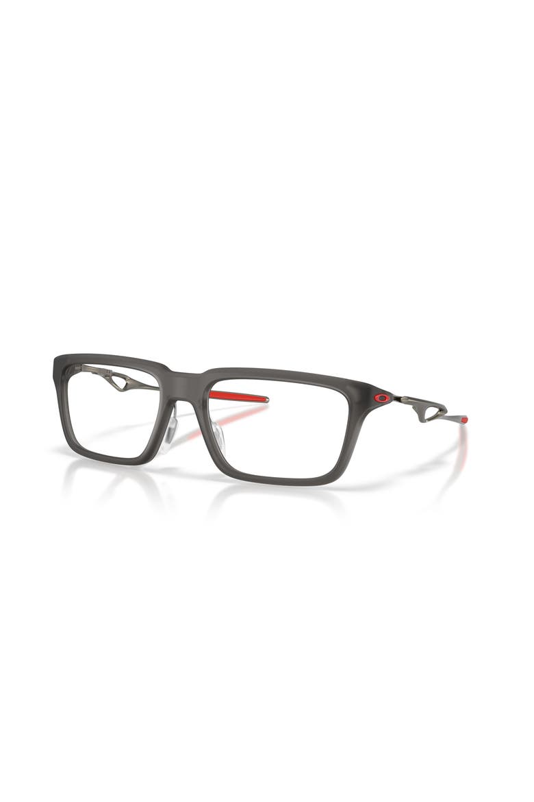 58mm Rectangle optical glasses, Main, color, Grey