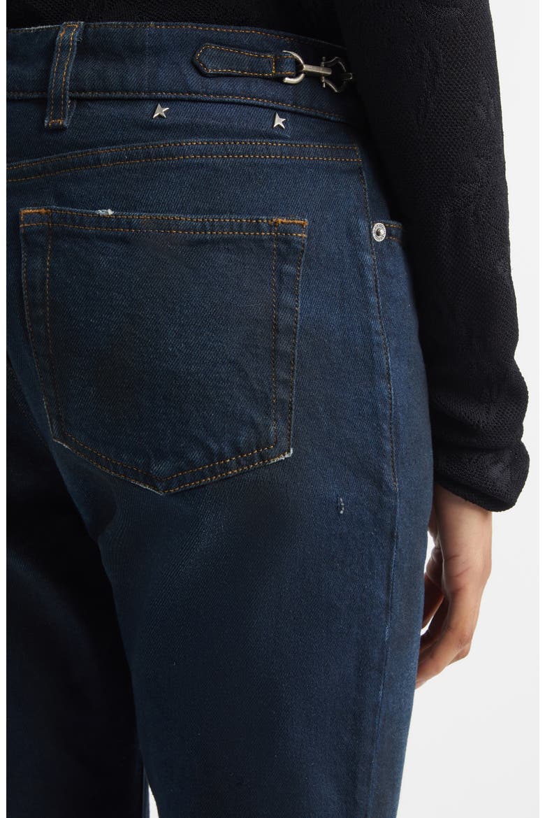 Journey Stretch Denim Bootcut Jeans, Alternate, color, BLUE