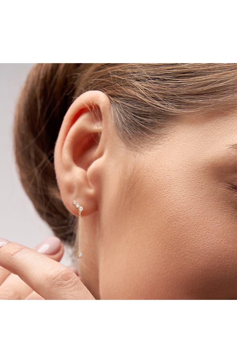 Created Forever Lab Grown Diamond Drop Earrings - 0.21ct., Alternate, color, 