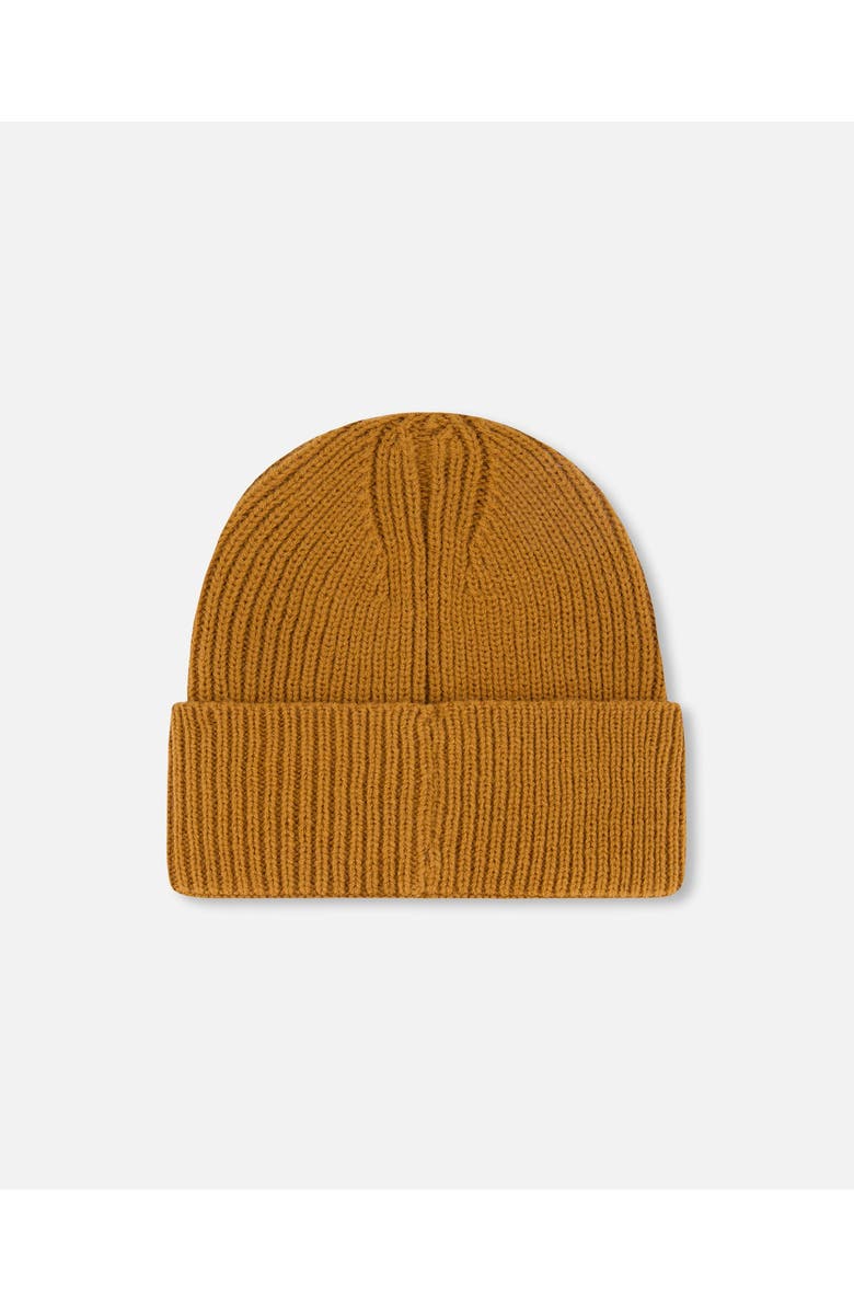 Deux par Deux Mid-Season Knit Hat, Alternate, color, Brown Pecan