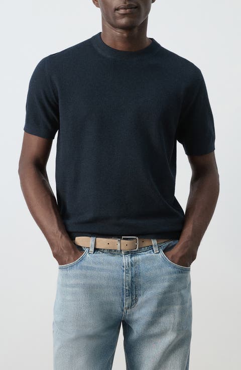 Fine Knit T-Shirt