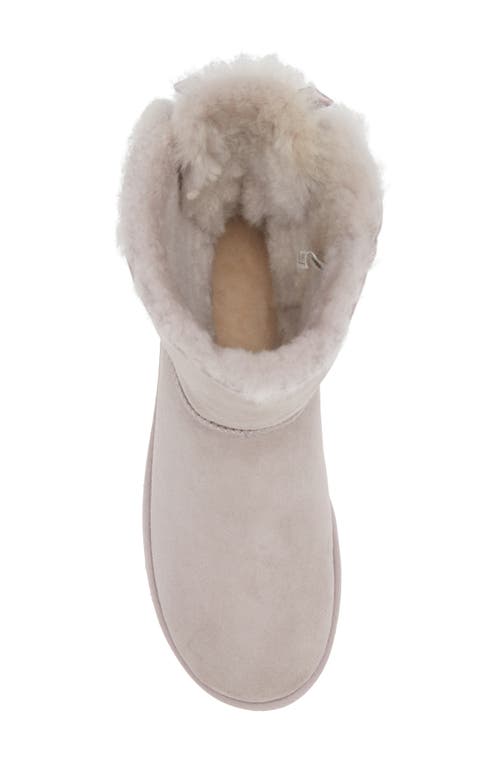 Ugg ® Bailey Bow Ii Genuine Shearling Boot In Pale Smoke