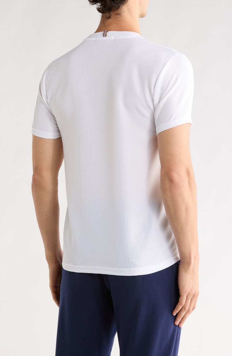 T.R. PREMIUM Textured Knit T-Shirt, Alternate, color, White