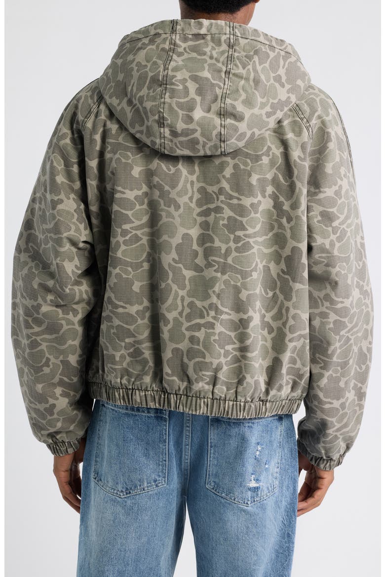 Loco Hooded Utility Jacket, Alternate, color, WOODLAND CAMO