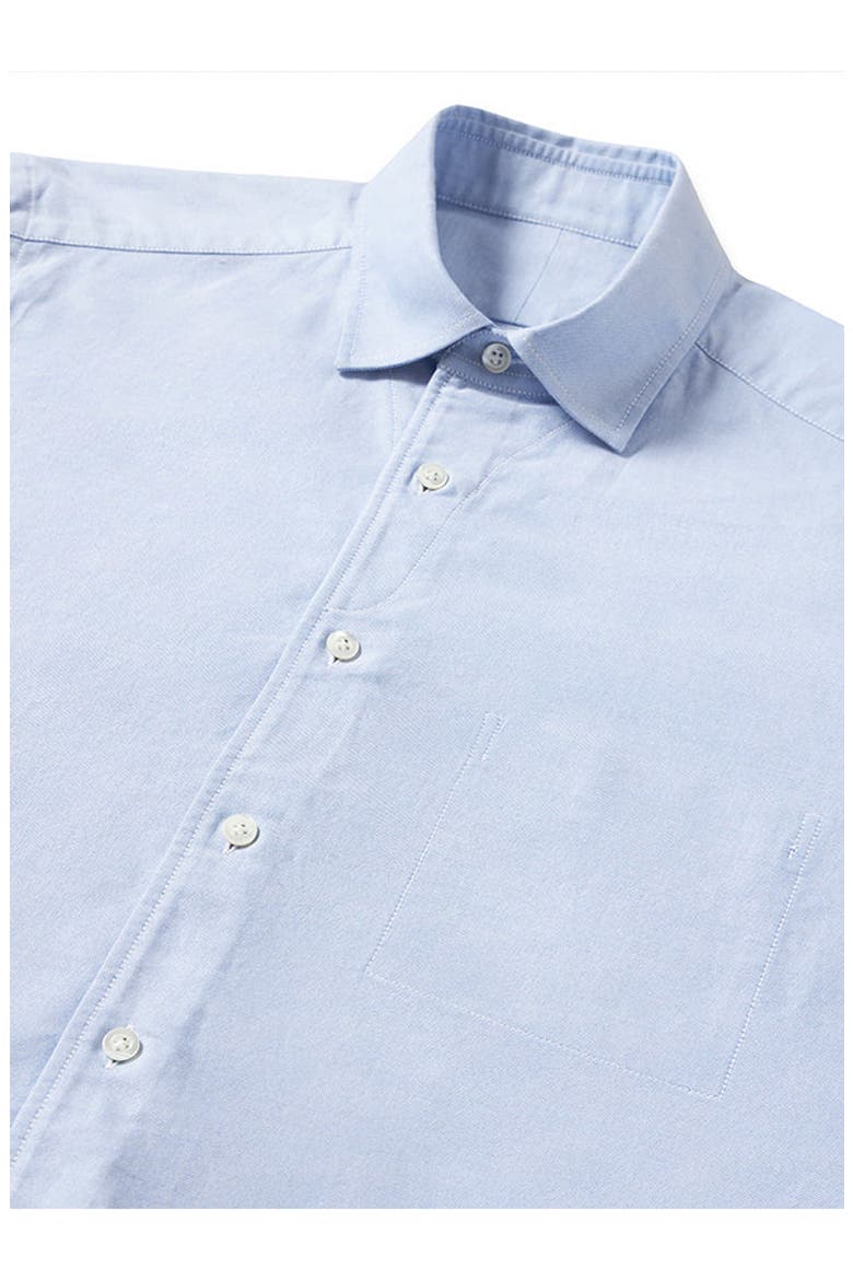 Woven Oxford Shirt, Alternate, color, Light Blue