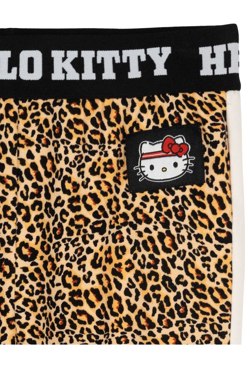 3-Piece Sweatshirt and Leggings Set, Alternate, color, Hello Kitty Leopard