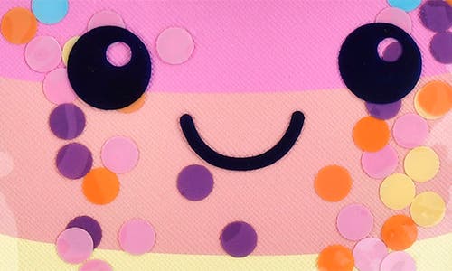 Iscream Kids' Rainboba Tea Crossbody Bag In Multi