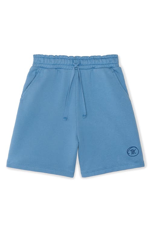 The Sunday Collective Kids' Natural Dye Everyday Shorts in Bluejay  product